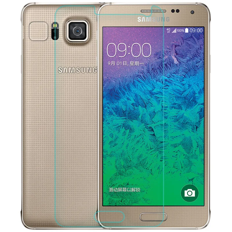 200x New 0 26 мм 2.5D Премиум Закаленное стекло Защита экрана для Galaxy Alpha G850 закаленная