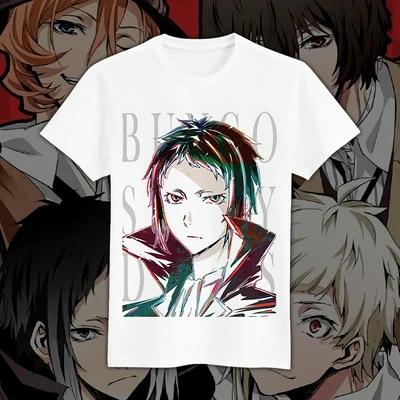 05 Новая футболка Bungou для бродячих собак Nakahara Chuuya дазай Осаму, Мужская футболка, летние футболки, топы - Цвет: 05