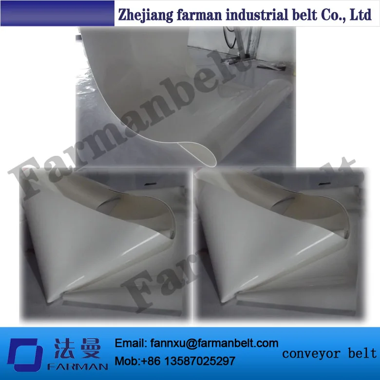 Цена по прейскуранту завода 4 слоя ПВХ конвейерная лента для гранита с пилой