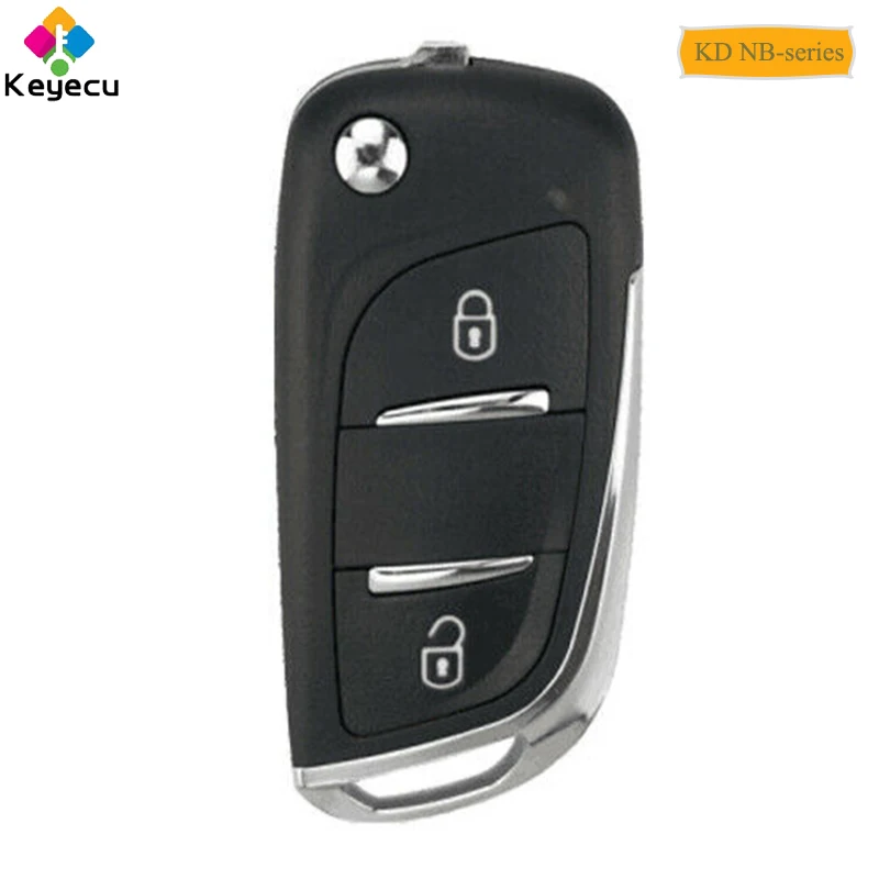 Замена KEYECU KD nb-серии NB11-2 для KD900 KD900+, KEYDIY универсальный дистанционный ключ управления автомобилем с 2 кнопками