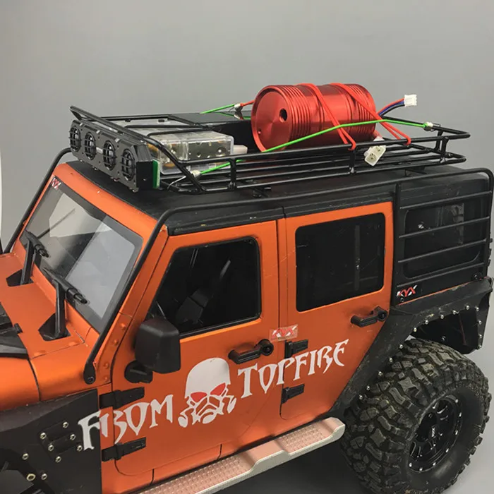 1/10 гусеничный металлический автомобильный комплект Wrangler 313 мм багажная стойка