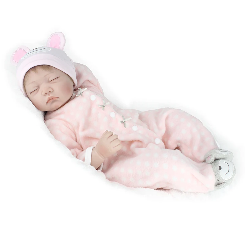 Npk Кукла реборн 55 см силикона Reborn Baby Boneca де Пано с детская одежда жив Игрушки для