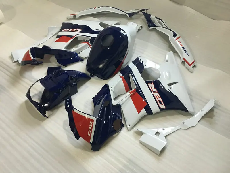 Комплект обтекателей для мотоцикла HONDA CBR600F2 91 92 93 94 CBR600 F2 CBR 600F2 1991 1992 1994 ABS белый