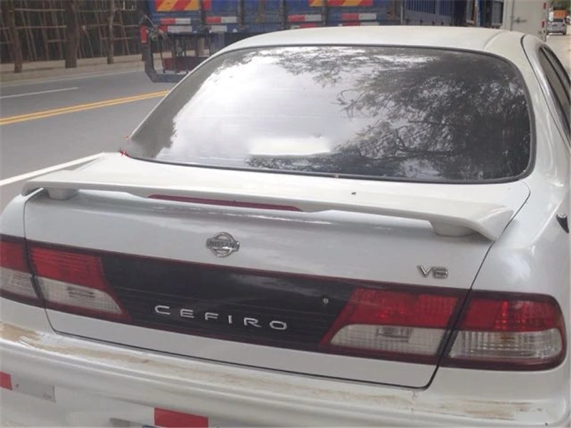 Использование для Nissan Cefiro спойлер 1998-2004 год заднее крыло украшение с цветом автомобиля переоборудование аксессуара