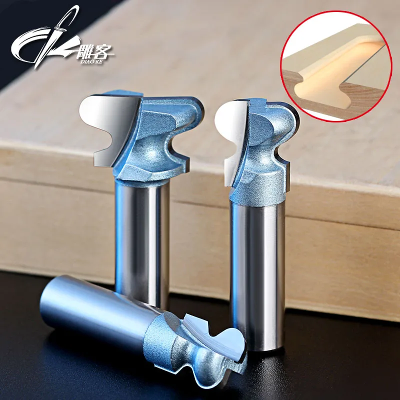 1PCS 12.7mm SHK Woodworking Tools Router Bits Tungsten Carbide Bit Round Arc T-TRACK Hinge | Инструменты