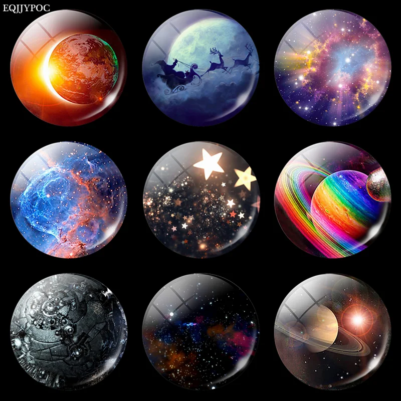 

Magical Universe Nebula Refrigerator Magnets Fridge Magnet Removable Magnetic Sticker Home Decor Gift for Astronomy Enthusiasts