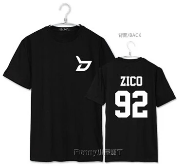 Футболка с коротким рукавом zico p.o для мужчин и женщин хлопковая рубашка логотипом