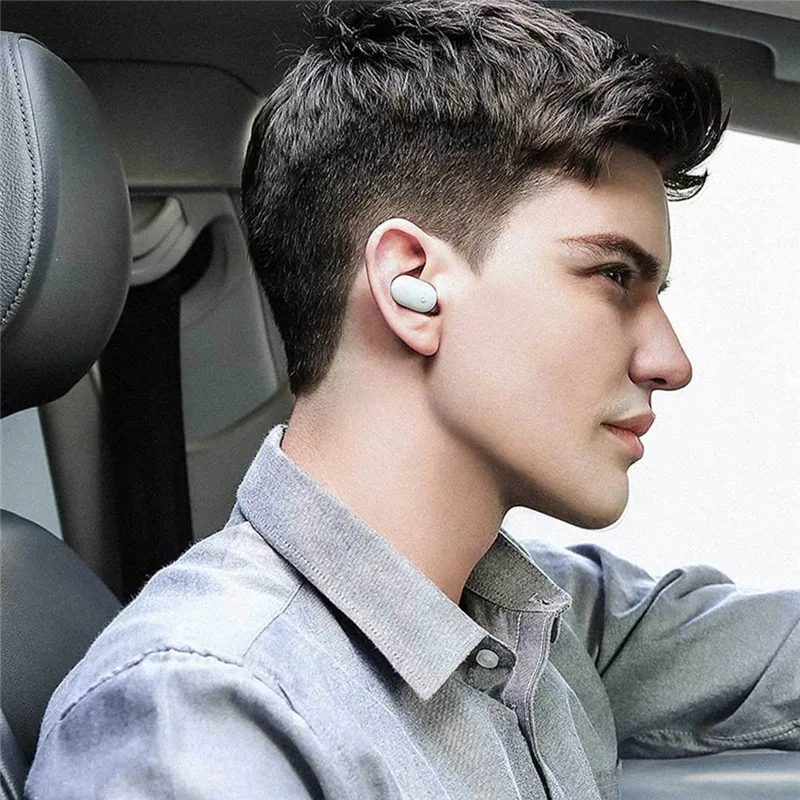 Оригинальные Xiaomi Bluetooth наушники Мини Громкая связь в ухо поршень Earpod спортивные наушники Беспроводная гарнитура IPX4 водонепроницаемый с микрофоном