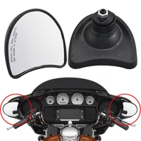 motorcycle black fairing mount side rear mirrors for 2014 current harley electra street glide