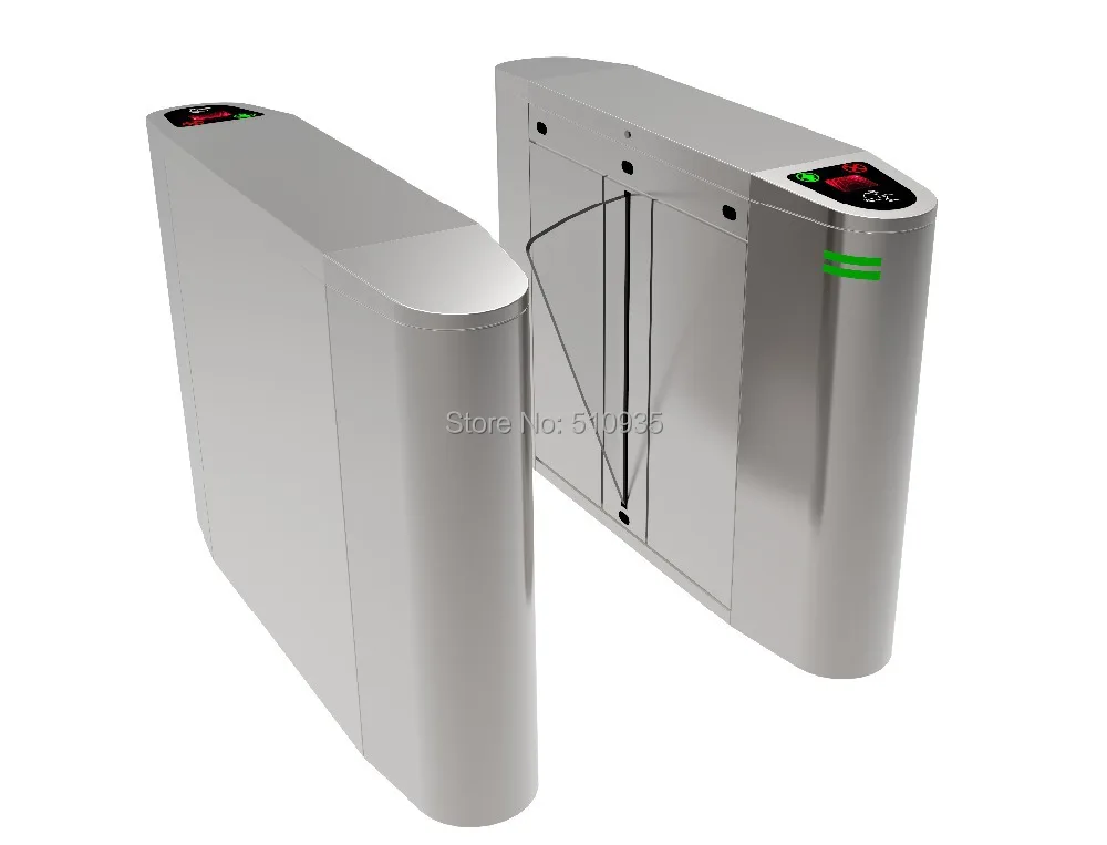 Автоматические ворота из нержавеющей стали 304 с двойным механизмом для контроля