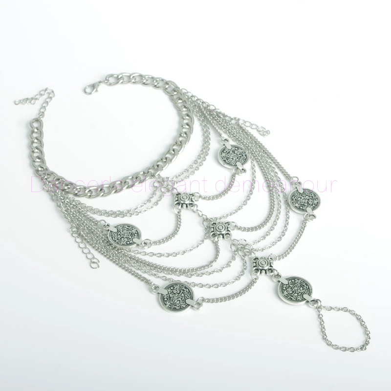 Новый! аксессуары для танца живота монеты танец Anklet / браслет женские песчаного пляжа|bracelet watch|bracelet moldaccessories