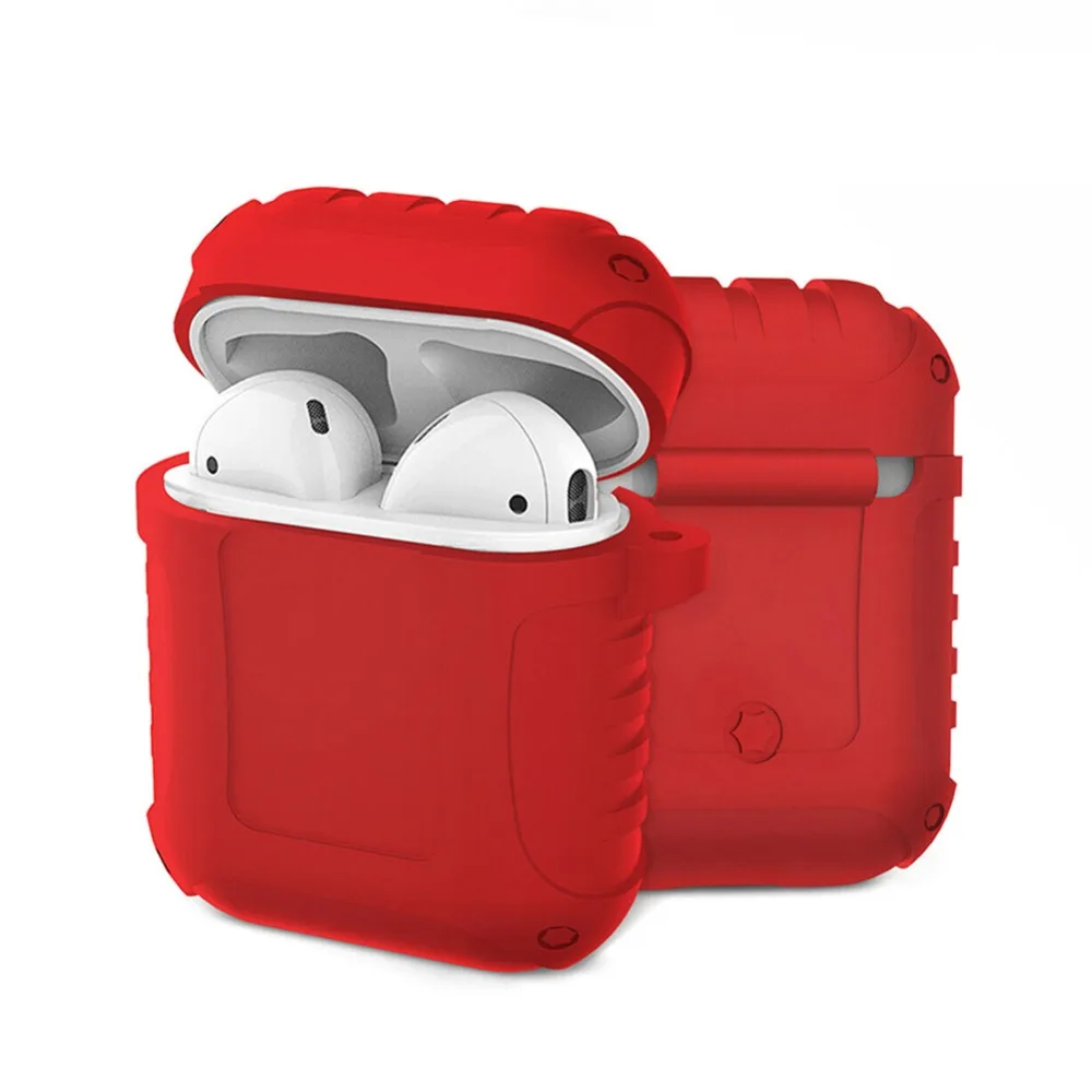 Новинка для AirPods Ударопрочный силиконовый чехол спортивных наушников Apple Airpod