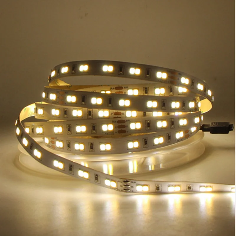 5M600leds10M 1200 светодиодов 24 В постоянного тока двухцветный SMD2835 с wwcct Диммируемые