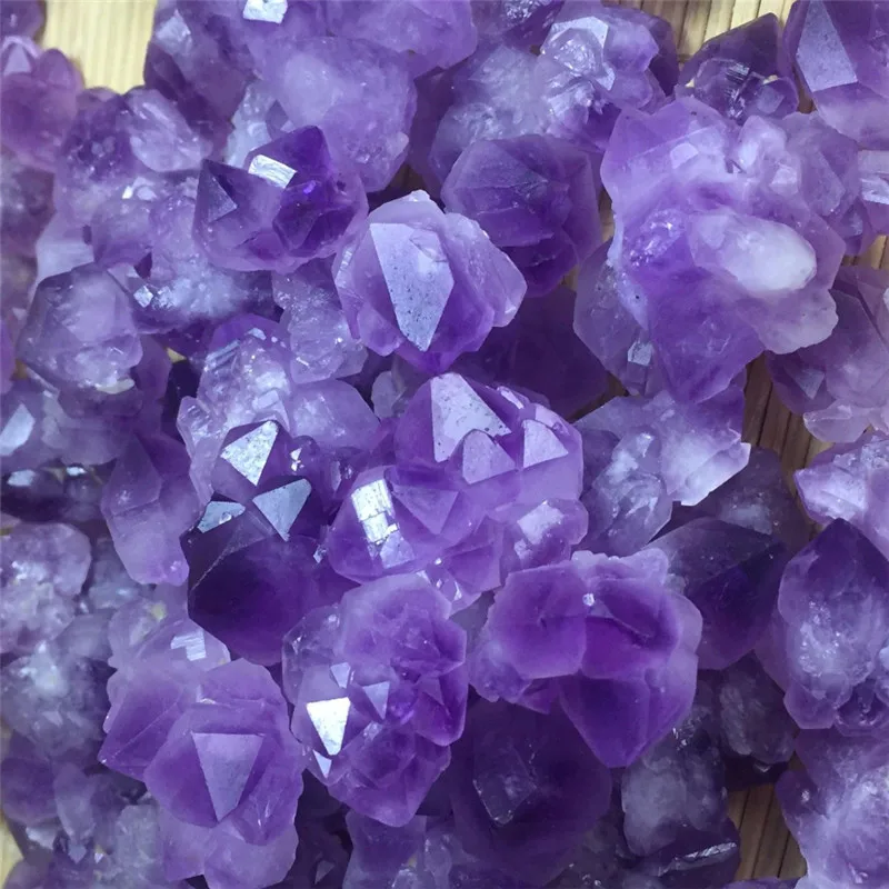 Бразильский Натуральный красивый аметист образцы минеральных кристаллов | Дом и