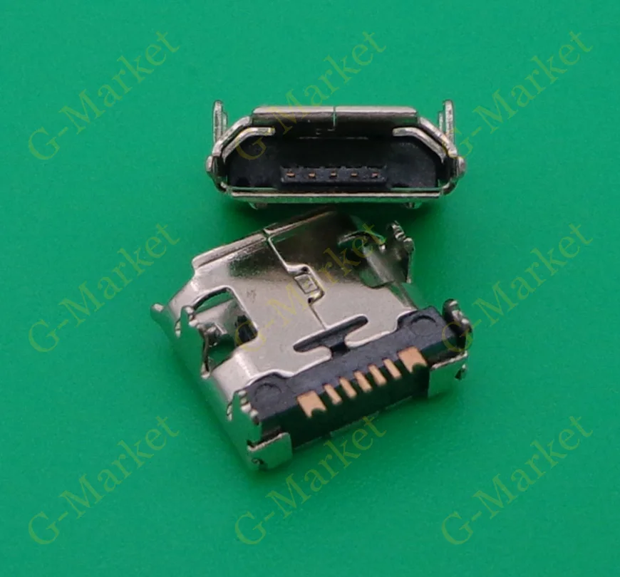 1000 шт./лот для разъема Micro USB зарядки телефона Samsung 7562 I9130 i9250/E329/S5360/GB70 |