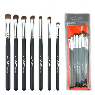 

by DHL 60Sets/Lot Retail Classic 7pcs Brushes for Makeup 100% Natural Animal Horse Pony Hair Eye Makeup Brush Set Whole Sale
