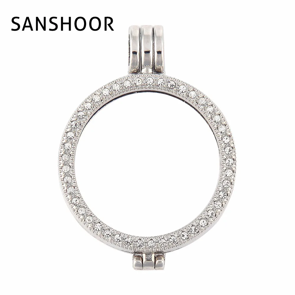 Набор подвесных ожерелий My Moneda включает в себя держатель для монет 35 мм кулон