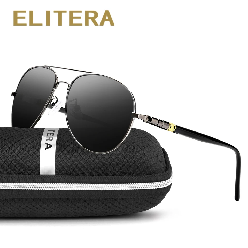 ELITERA Новое поступление Мужские Модные поляризованные солнцезащитные очки фирменный дизайн солнцезащитные очки четыре цвета 209
