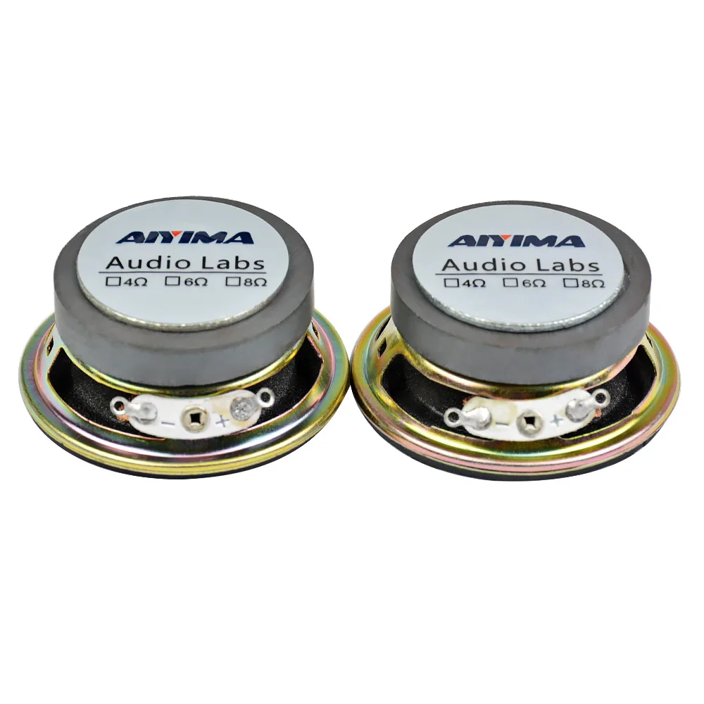 AIYIMA 2Pcs 2 Inch Mini Audio Portable Speakers 45mm 4Ohm 3W Tweeter Treble DIY Music BT Speaker Home Theater Sound System images - 6
