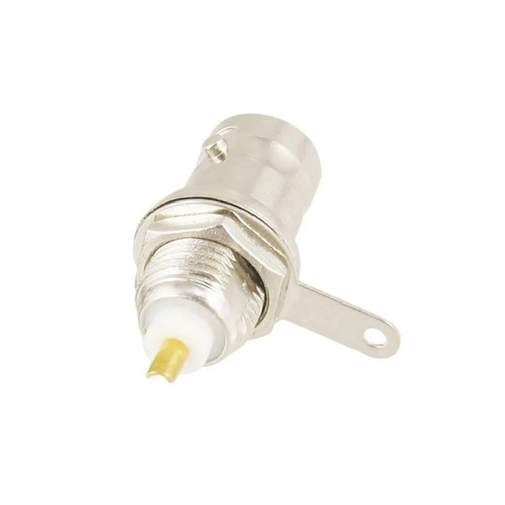 Гнездовой разъем BNC с гайкой для припоя коаксиальный адаптер|mount connector|l connectormount