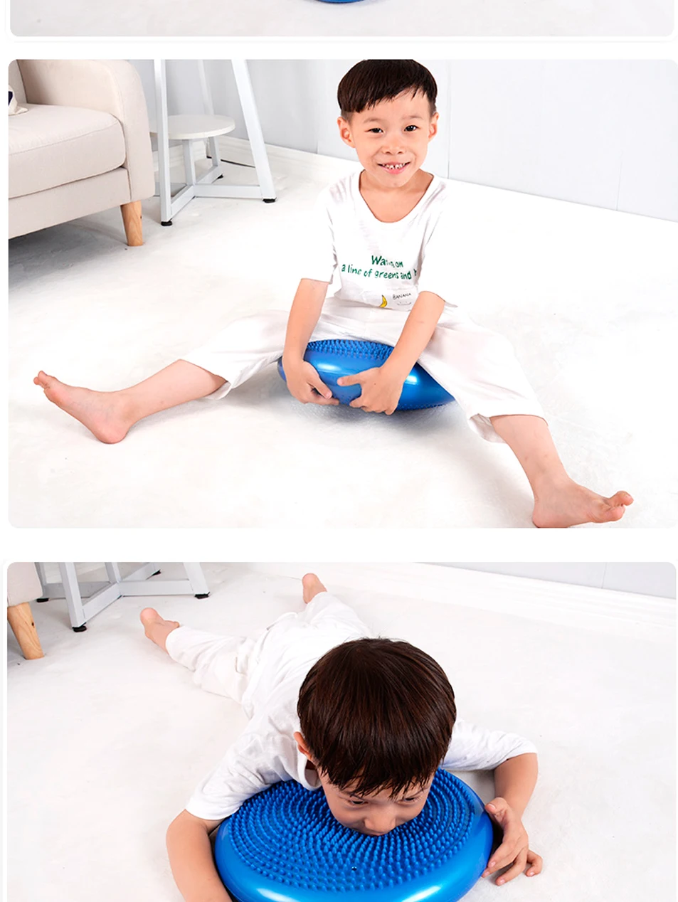 Dia 35cm Stepping Stone Durian Massage Ball Kids Children Kindergarten Sensory Integration Balance Training Toys Sports Ball