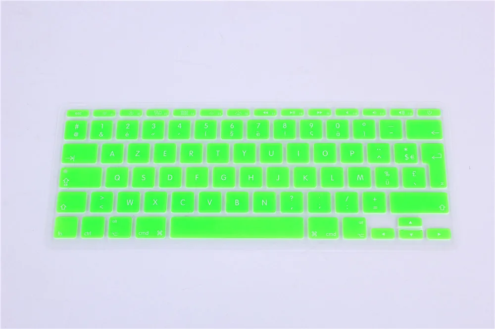 Чехол AZERTY с французской клавиатурой для Apple macbook Air 11 дюймов 6 дюйма|uk keyboard cover|keyboard