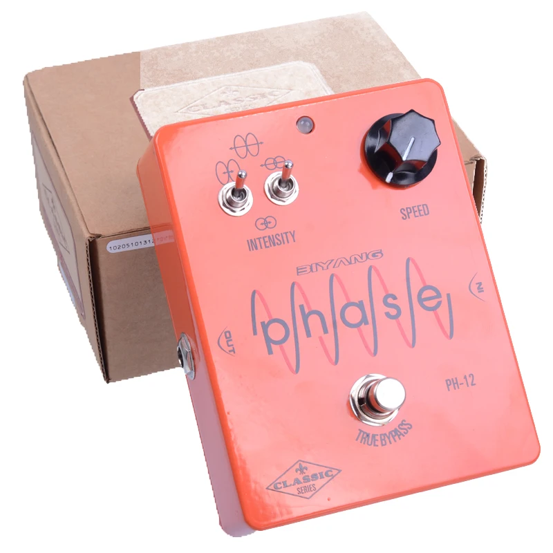 Biyang PH-12 MXR Phase 100 Effect Custom True Bypass контроль скорости педаль эффектов для