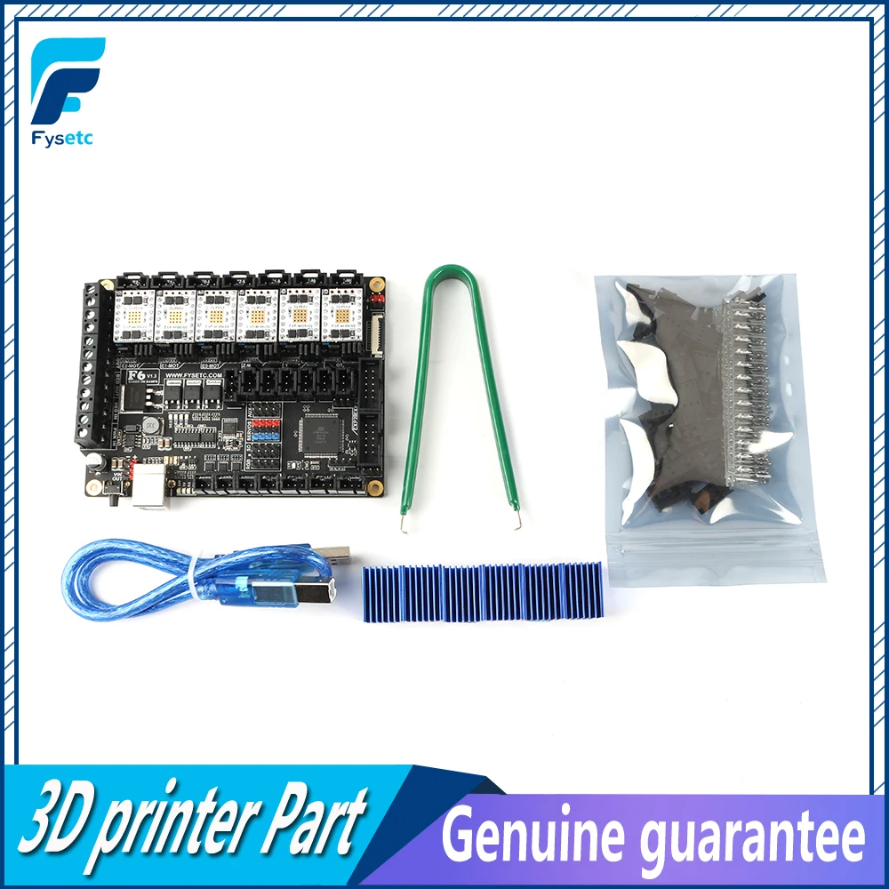 FYSETC F6 V1.3 плата все в одном электронное решение материнская + 6 шт. TMC5160 V1.2 SPI Высокая