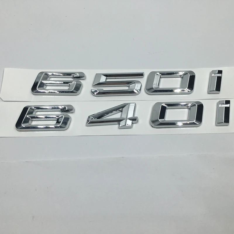 Задняя Крышка багажника для Bmw 6 series 640i 650i наклейка с надписью эмблема логотип
