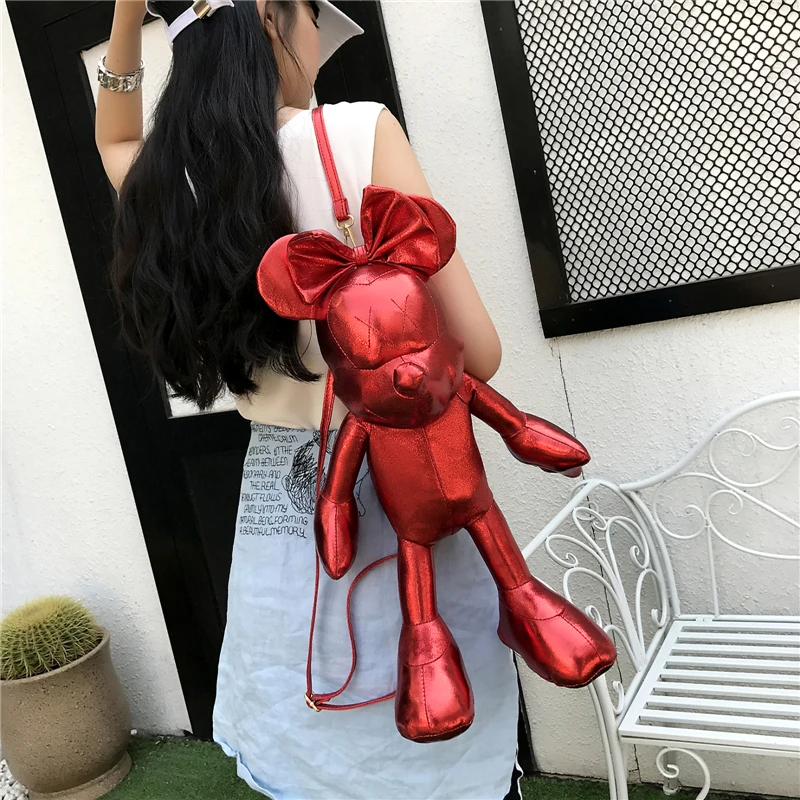 Новая Персонализированная модная Милая повседневная женская сумка из ПУ кожи с