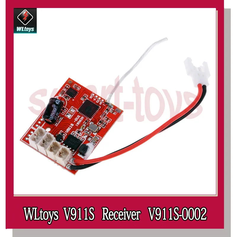 Плата приемника Wltoys V911S PCB v911s0002 для запчасти радиоуправляемого вертолета|Детали