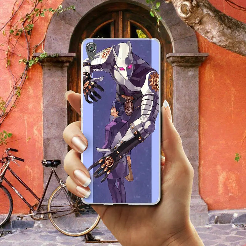 Чехлы для телефонов Jojo's Bizarre Adventure из мягкого ТПУ с морской раковиной Sony Xperia XA XZ Z