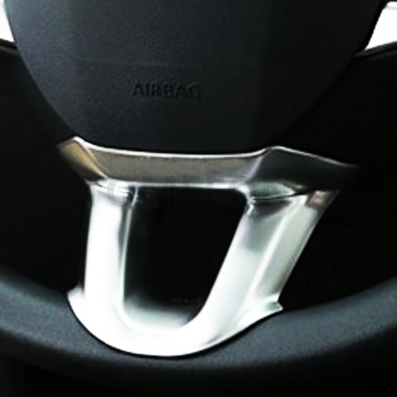 Автомобильный чехол TOMEFON для PEUGEOT 308 ABS хромированный декоративный колпачок на руль наклейка аксессуары отделка