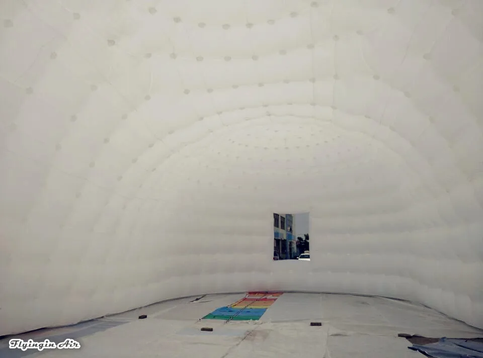 20 м рекламная круглая крыша Igloo Marquee белый гигантский надувной купол палатка для свадьбы/вечерние