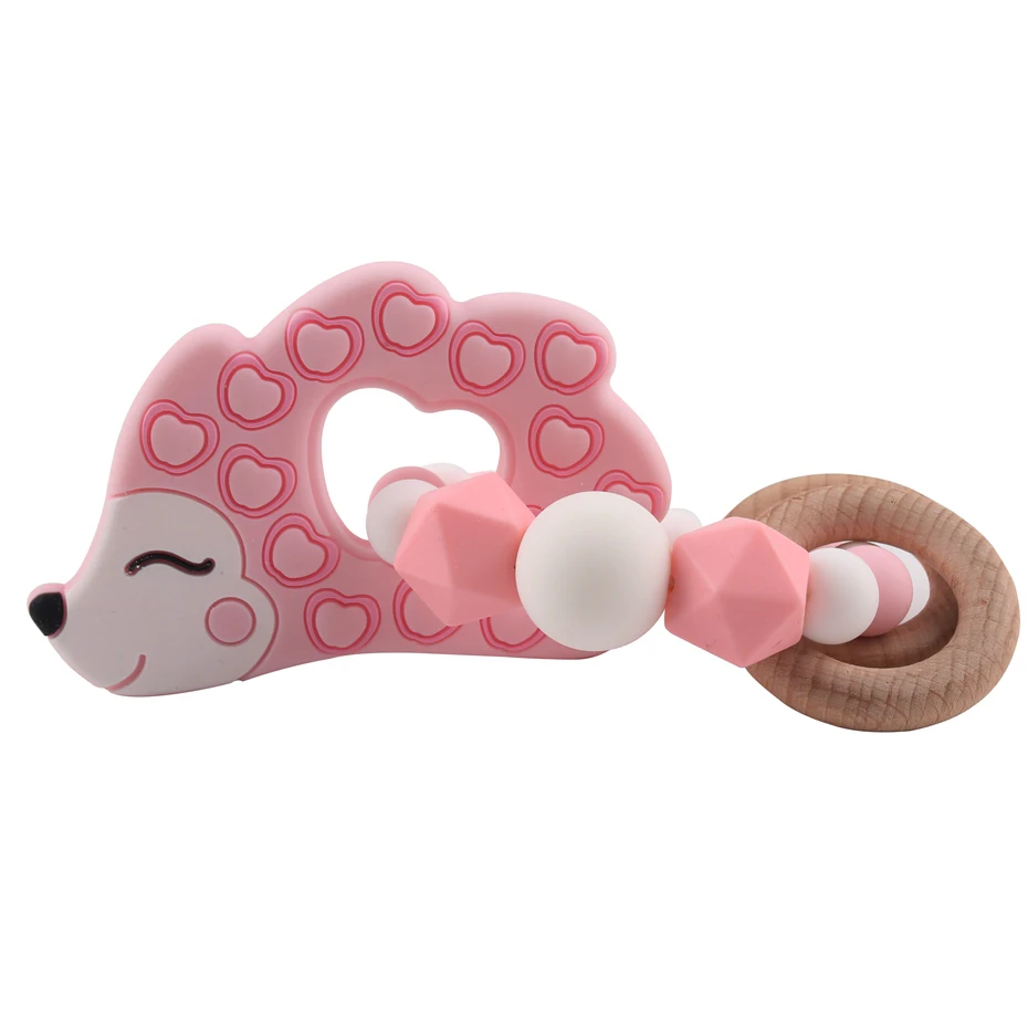 Let's make Baby Teether 200 шт силиконовый жевательный бисер конфетного цвета набор ожерелье без БФА силиконовый детский душ подарок силиконовый Прорезыватель