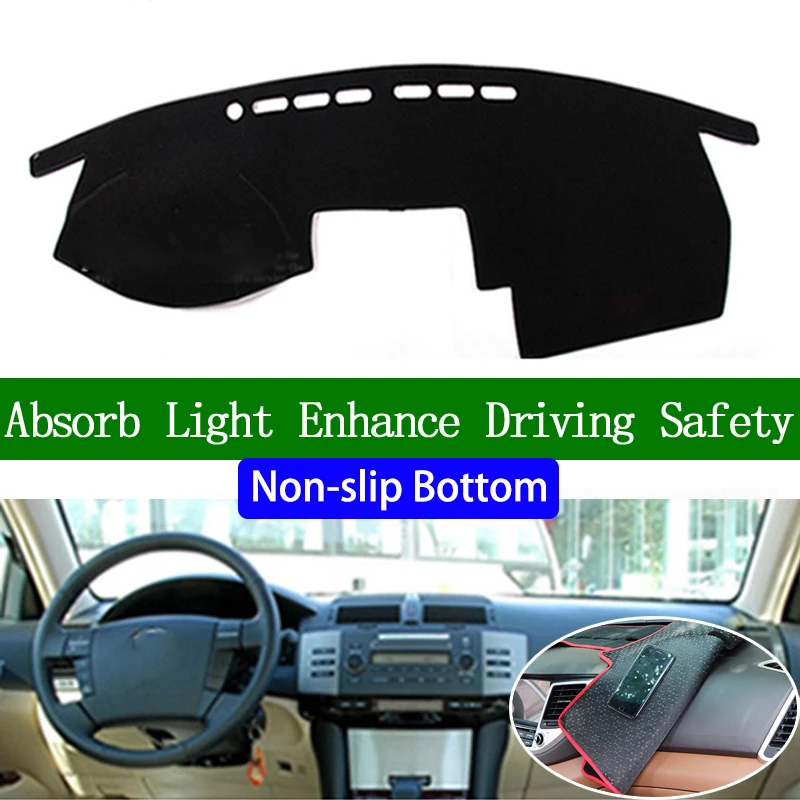

For Toyota mark 2005 2006 2007 2008 2009 Non-slip Bottom Dashboard Cover Car Decals Car Stickers Interior Car Accessories