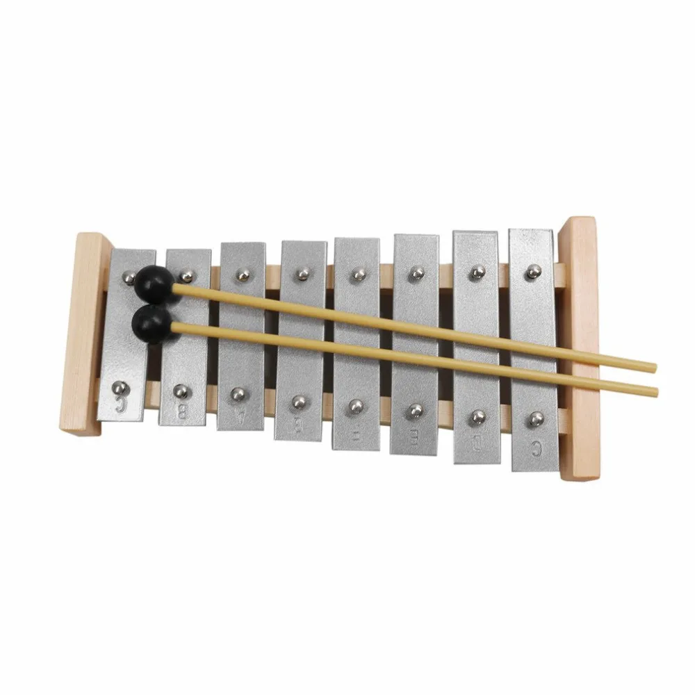 M ws Orff world музыкальный учебный пособие для детей 8 записей деревянный ксилофон