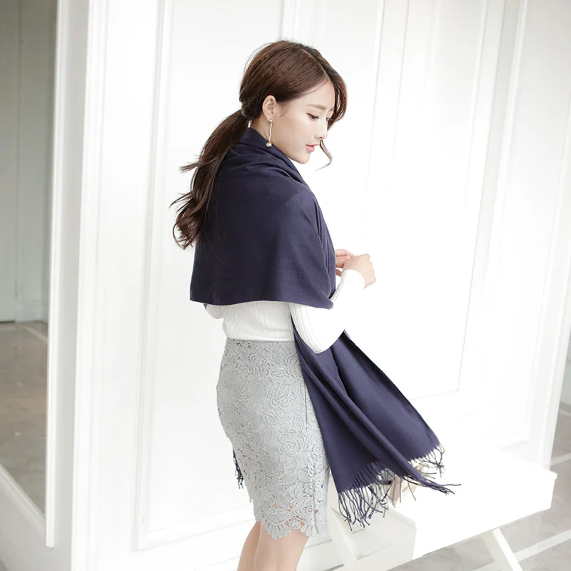 Бренд YILIAN кашемировый шарф для женщин не град потери Одежда высшего качества