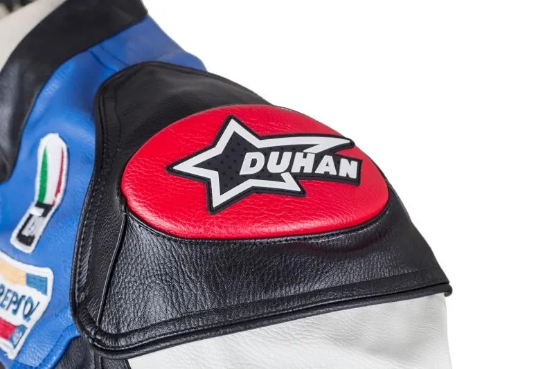 DUHAN DH02 moto GP moto rcycle REPSOL Racing кожаная куртка VS02 оранжевый синий хорошая искусственная кожа Сделано высокое качество быстрая