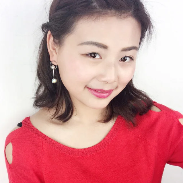 Длинные висячие серьги для женщин модные кристаллами от Сваровски с жемчужным