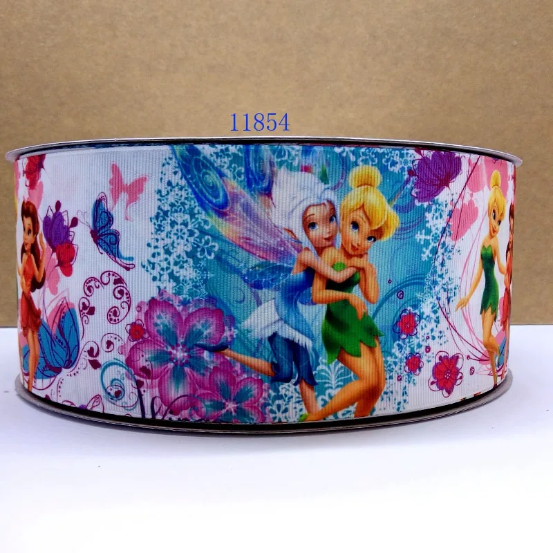 11854 50 ярдов мультфильм Единорог напечатанный grosgrain ленты 13215 - Цвет: 11854