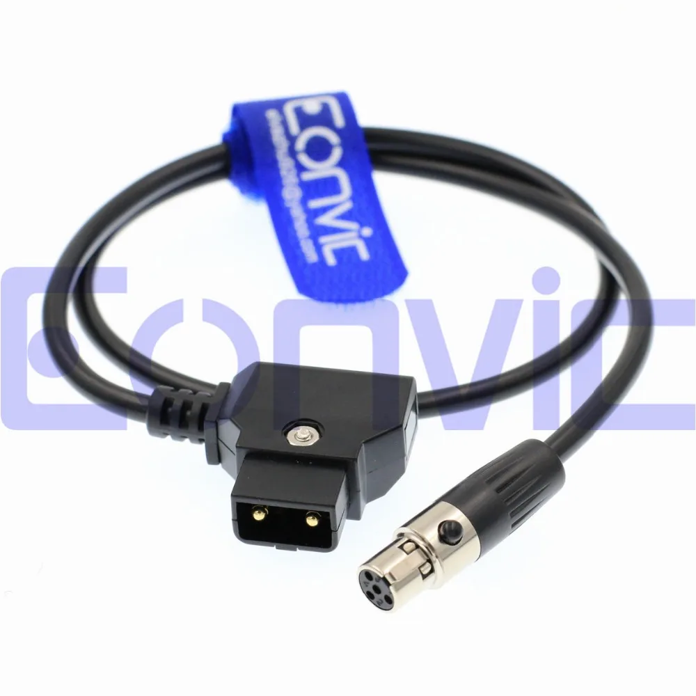 Tvlogic VFM 5.6&quot Monitor 39' D-Tap Male to Female (Tinny) MINI XLR 4 Pin cable | Wiring Harness