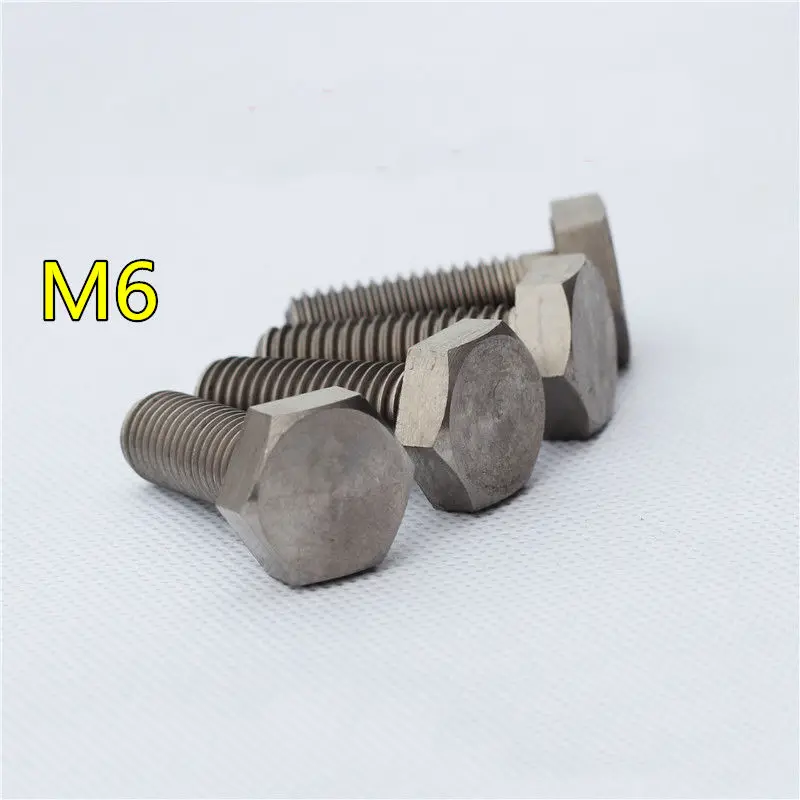 Титановые винты M6 TA2 с шестигранным отверстием титановые болты