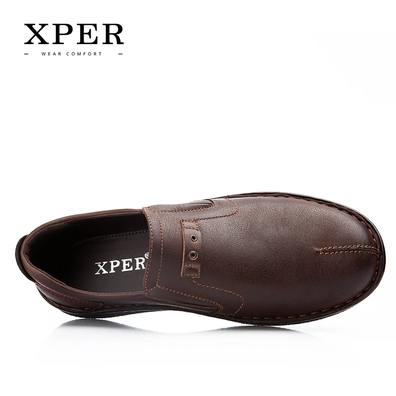 XPER/Брендовые мужские лоферы сезон весна-лето модная мужская обувь на плоской
