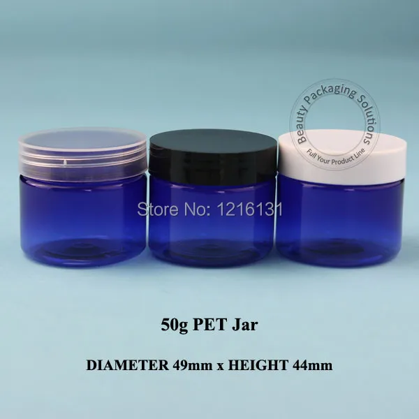 Пластиковая банка для крема домашних животных 50 шт. г пустая бутылка маски лица