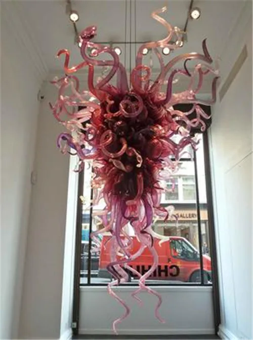 

LR832- Style Red Murano Glass Beautiful Decoration Hanging Chandelier