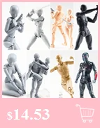 15 см многожильные подвижные фигурки SHFiguarts BODY KUN/BODY CHAN серый/оранжевый цвет Ver ПВХ фигурка Коллекционная модель игрушки