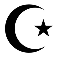 14cm14cm islam muslim symbolic car styling vinyl car sticker blackwhite wall sticker