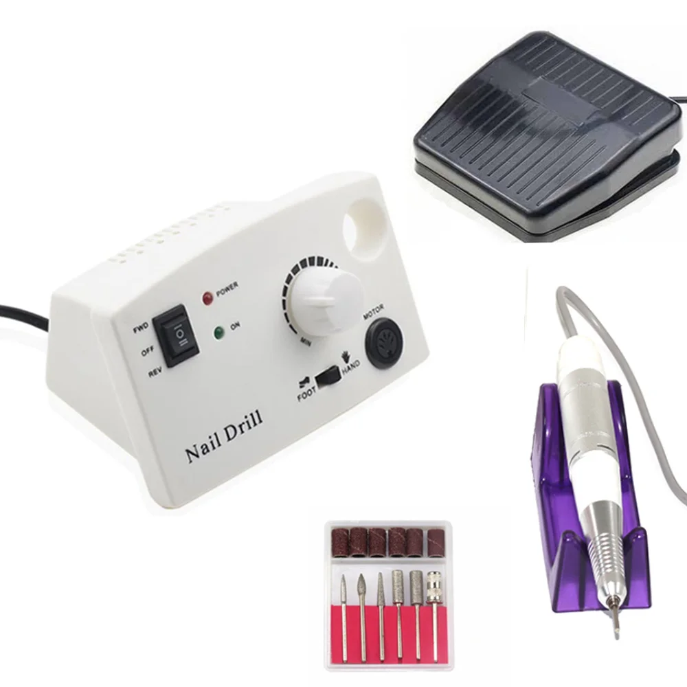 35000 электрическая маникюрная установка Новая версия силиконового антигорящего