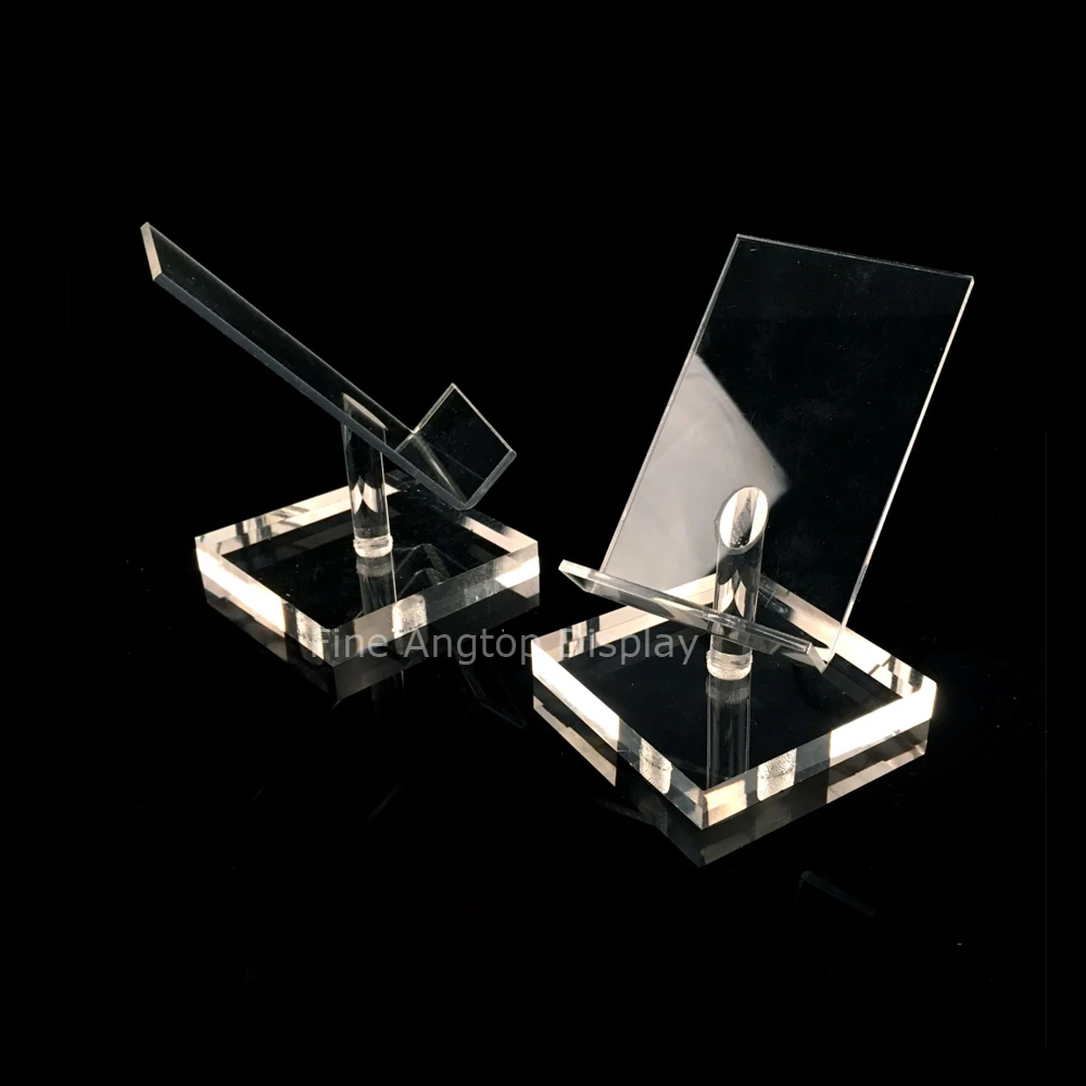 Прозрачный акриловый стенд для мобильного телефона стойка-держатель ювелирных